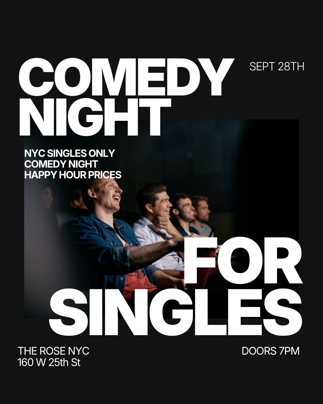 Event image for Monday | The Rose NYC Comedy Night | NYC in Manhattan
