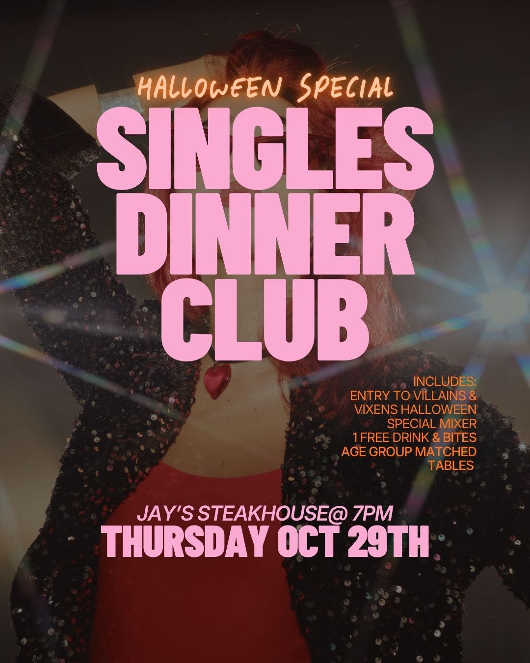 Thursday | The Prelude: Singles Dinner Club Halloween Special